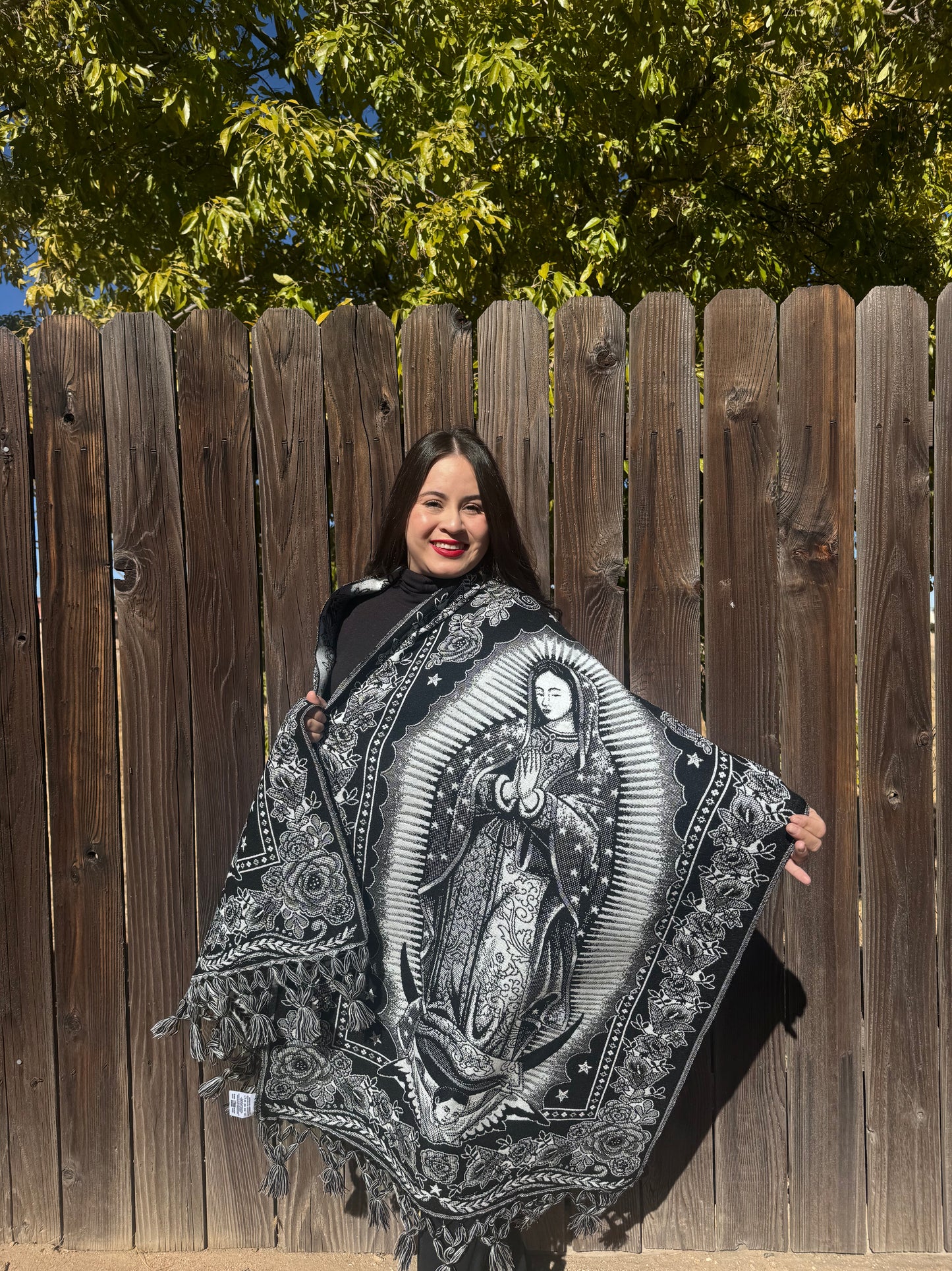 Virgencita shawl