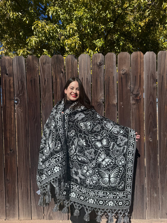 Butterfly shawl