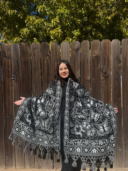 Butterfly shawl