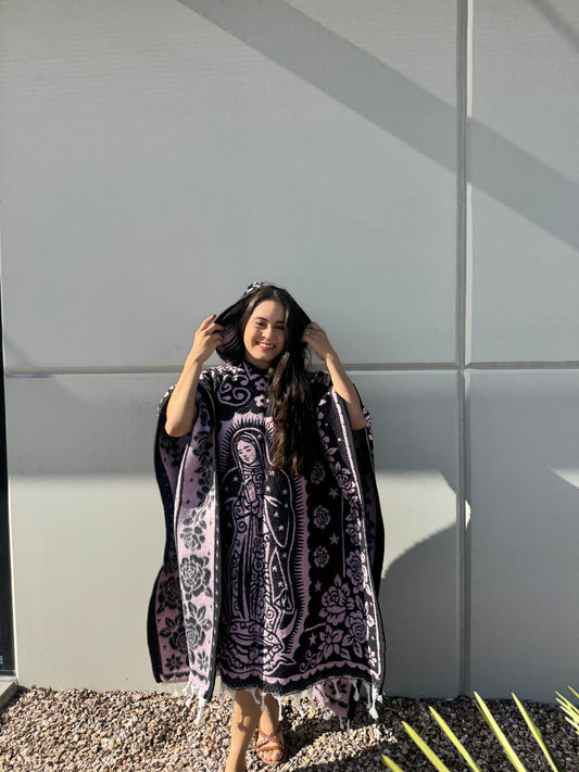 Virgen Poncho Afelpado Pink