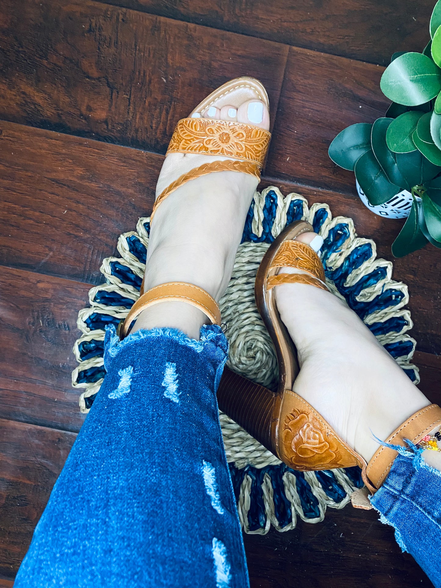 Fernanda  heels Tan