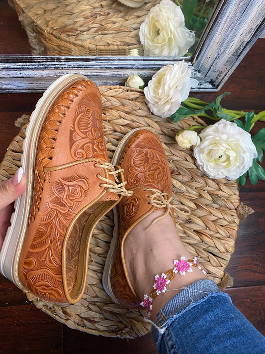 Eva loafer Tan