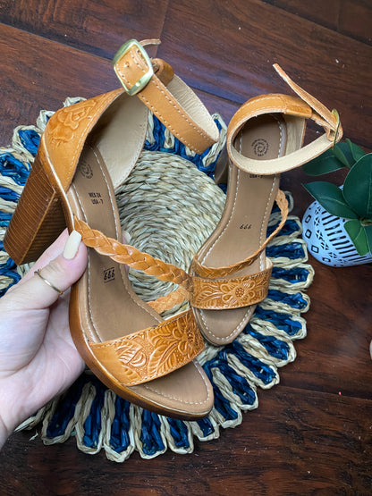 Fernanda  heels Tan